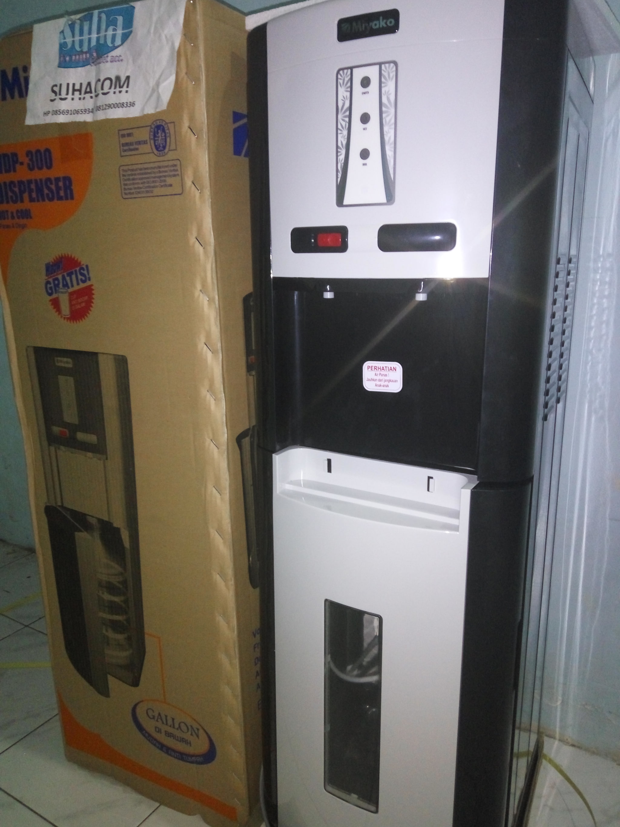 jual miyako dispenser air galon bawah wdp 300 and cool jual miyako dispenser air galon bawah wdp 300 and cool
