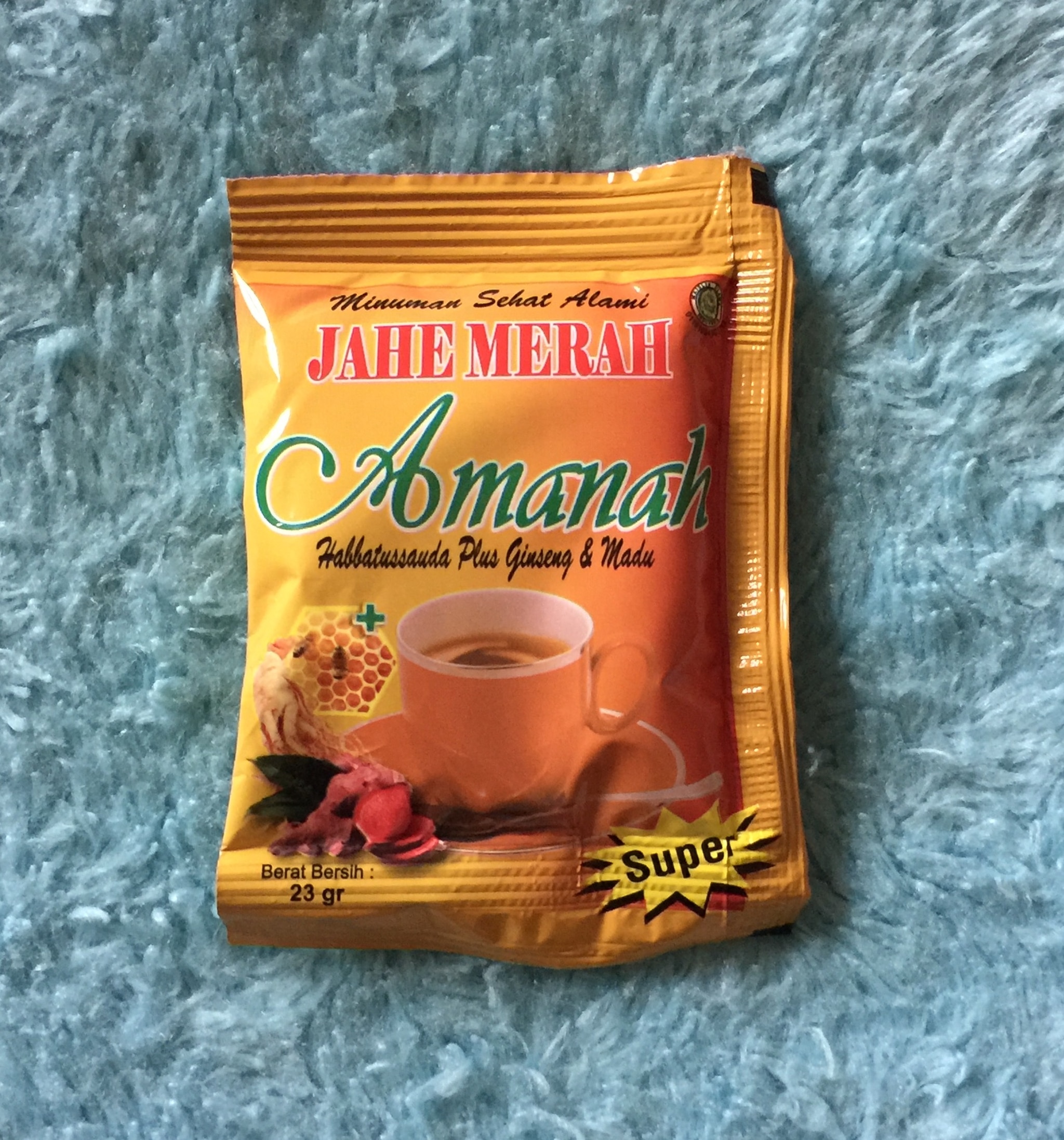 Jahe Merah Amanah Super - JMA ecer per Sachet