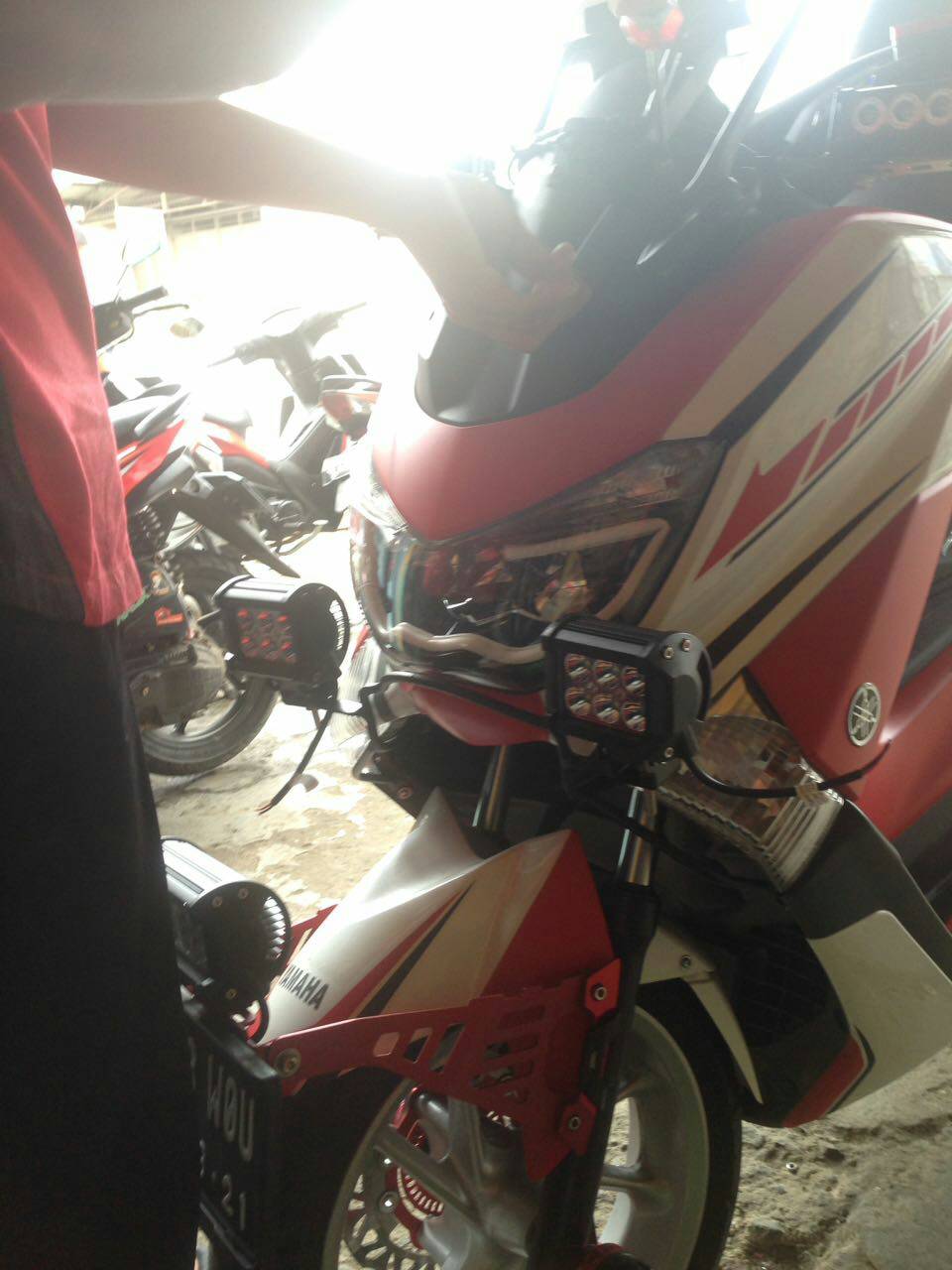 Jual Bracket Lampu Touring Nmax N Max Breket Kuat VinArt Tokopedia