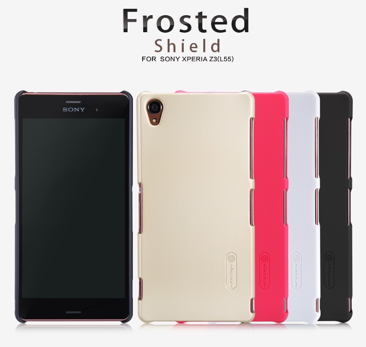 Hardcase Nillkin Xperia Z3 (Free Anti Gores) Diskon