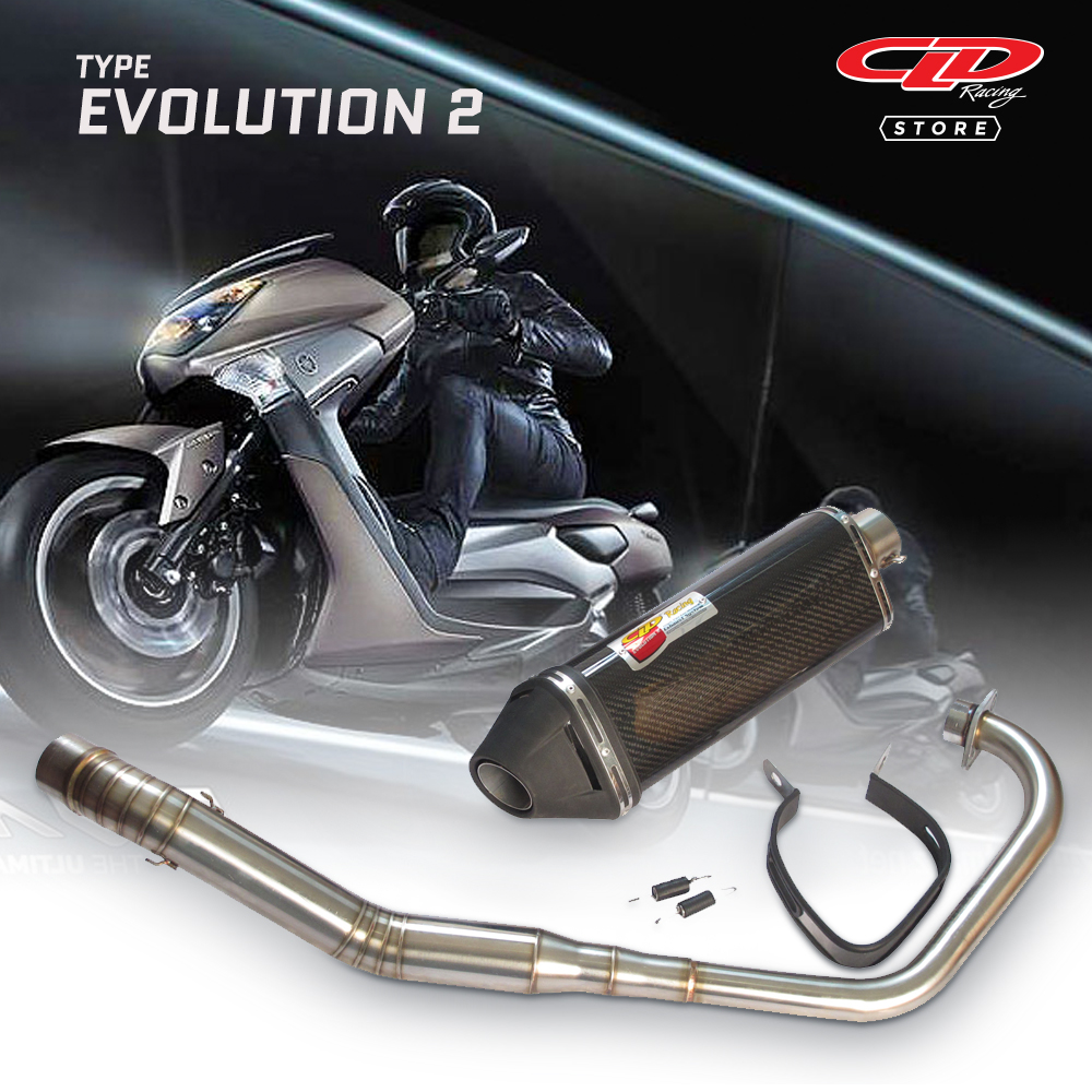 Jual Knalpot CLD Nmax Type Evo 2 CLD Racing Tokopedia
