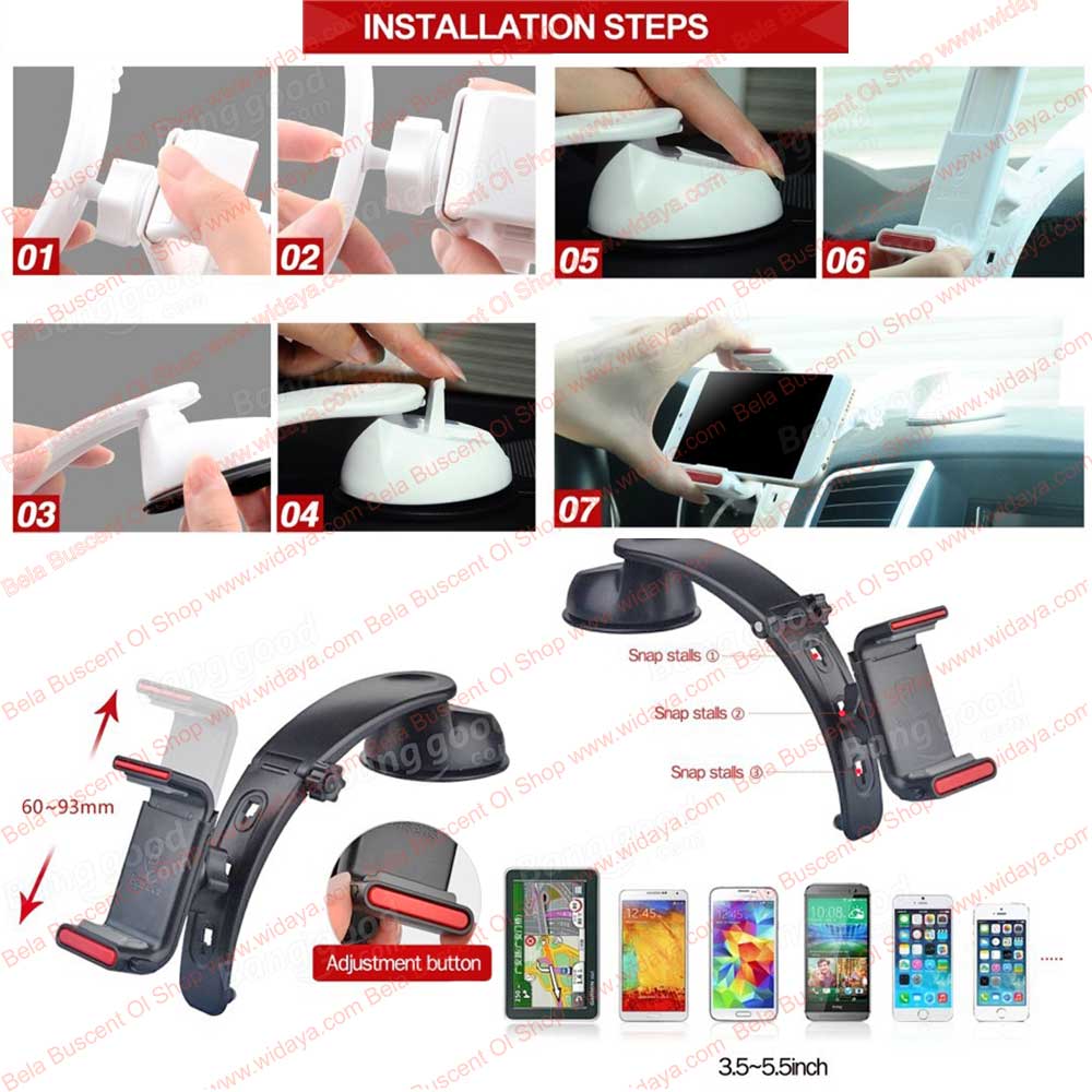 jual universal car dashboard bracket mount pegangan jual universal car dashboard bracket mount pegangan