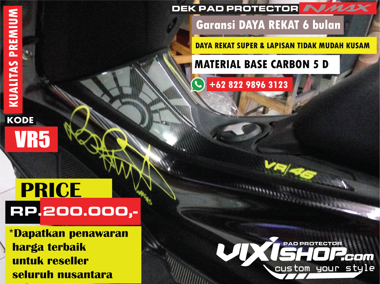Jual Pad Protector Vr46 Edition VR1 Nmax VixishopCom Tokopedia