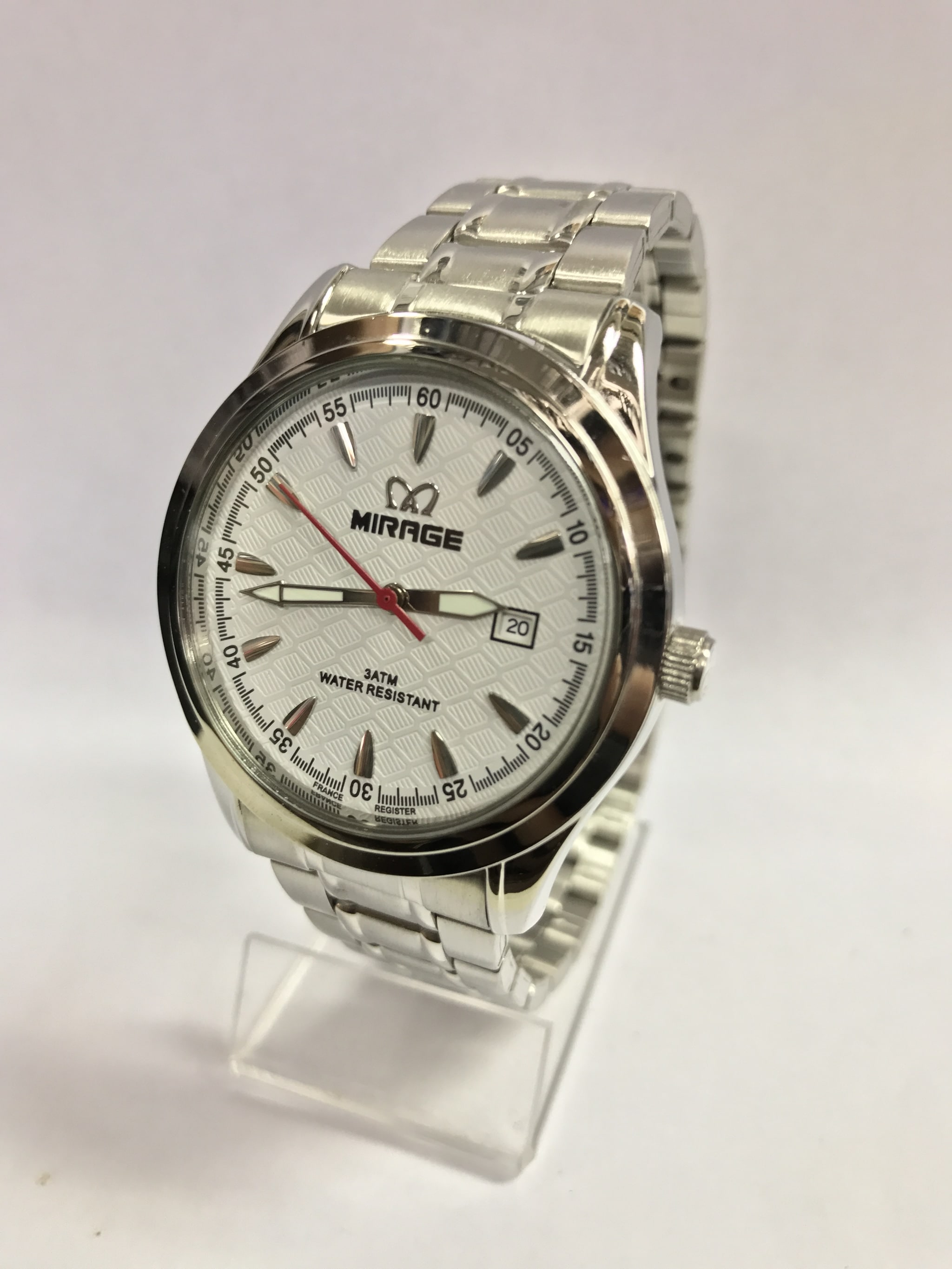 Jual Jam Tangan Pria Mirage Original 8520M pP Silver GoodWatch118 Jual Jam Tangan Pria Mirage Original 8520M pP Silver GoodWatch118