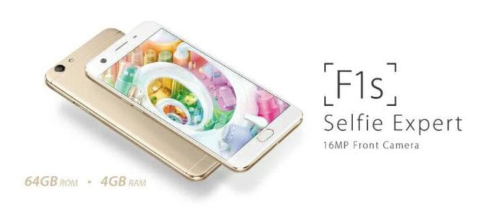 SPEK BARU HANDPHONE ANDROID SMARTPHONE OPPO F1S PLUS RAM 4GB & ROM