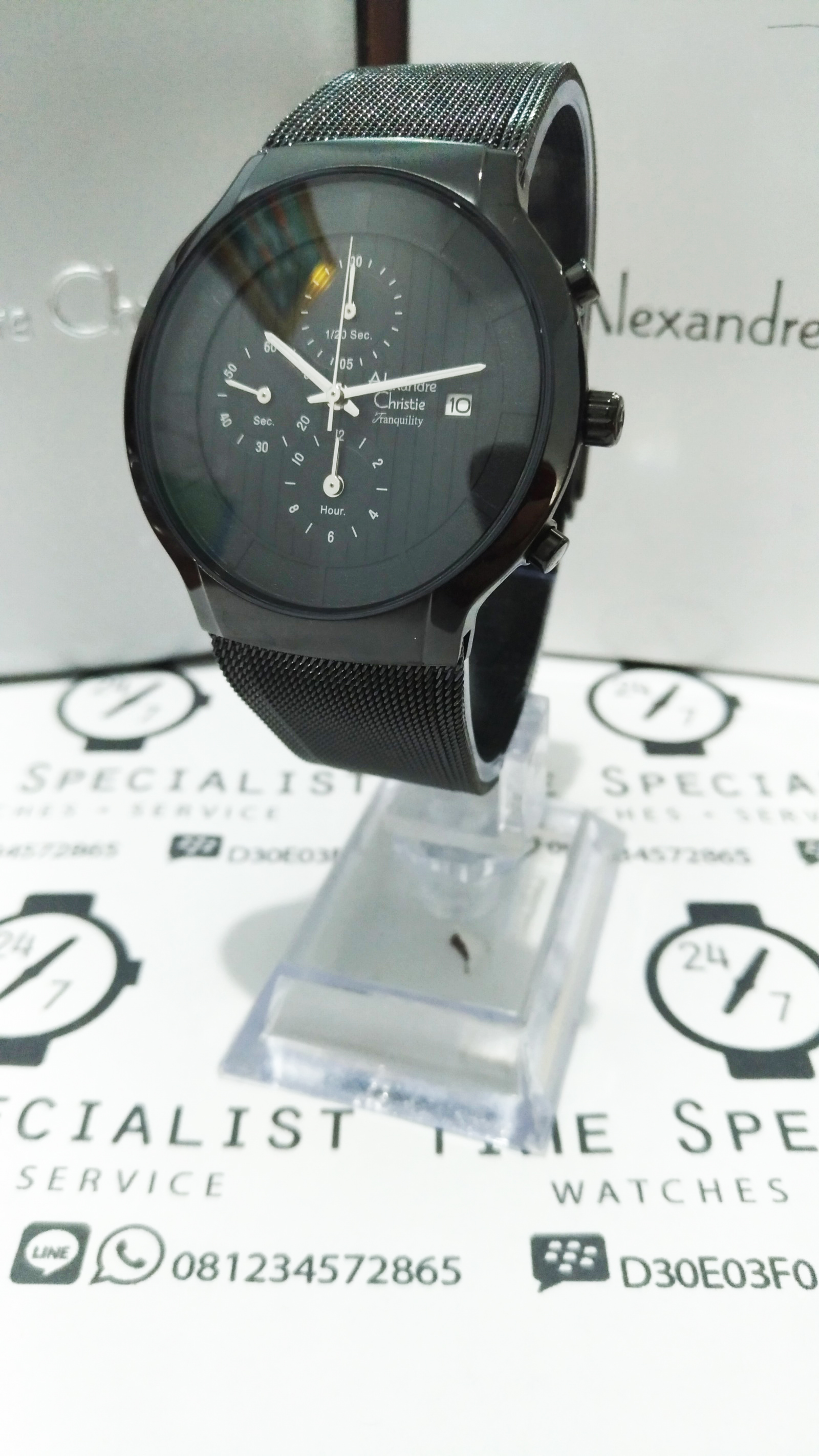 Jual Jam Alexandre Christie AC 6245 IP Garansi Resmi 1 tahun 24 7 Jual Jam Alexandre Christie AC 6245 IP Garansi Resmi 1 tahun 24 7 Time Specialist