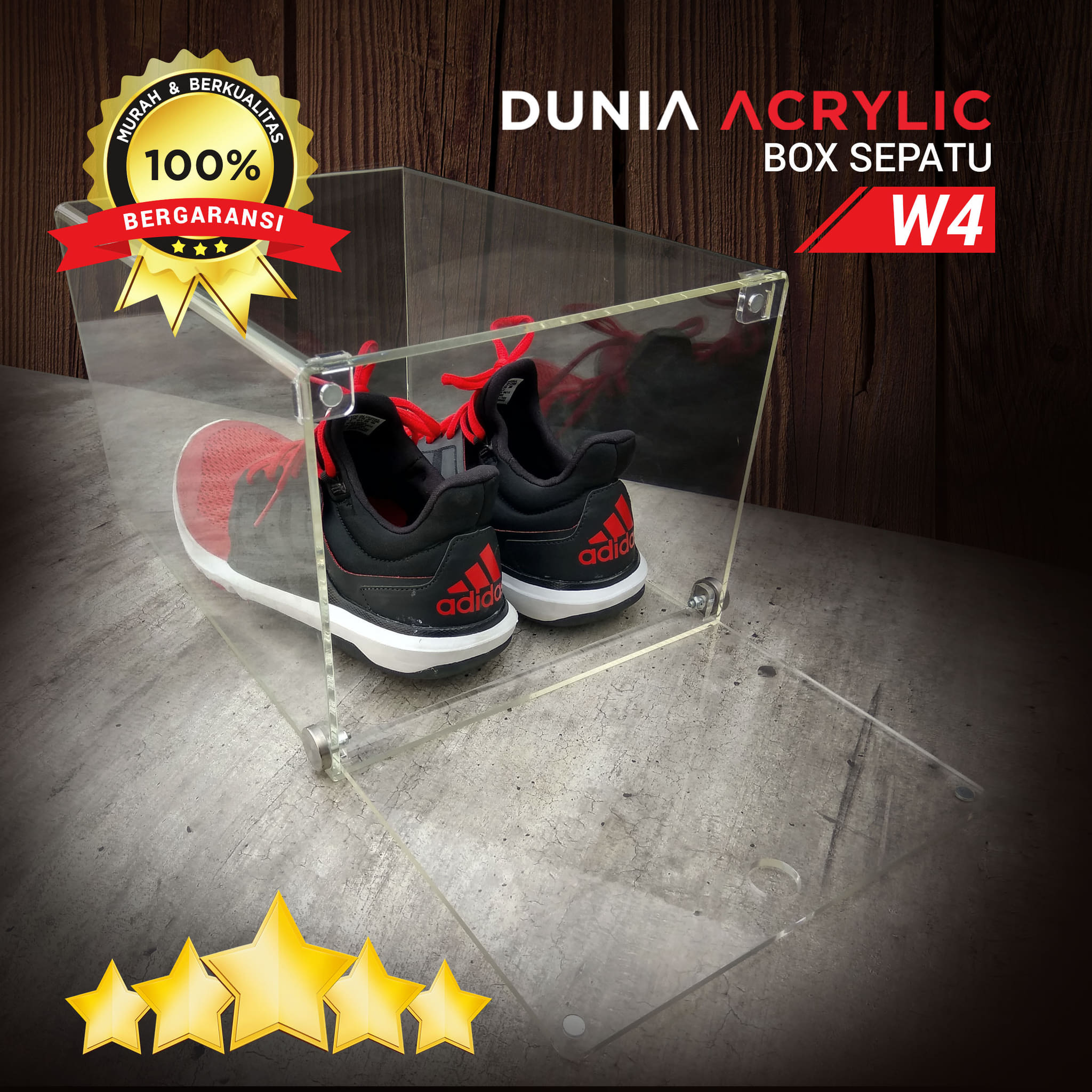 Jual Box Sepatu Acrylic Dunia Acrylic 73b97efc 0c12 4002 b087 310efd1b6f6b 2048 0