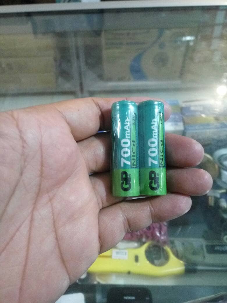 Baterai aa a2 cas isi ulang gp 700mah buat mainan anak atau elektronik