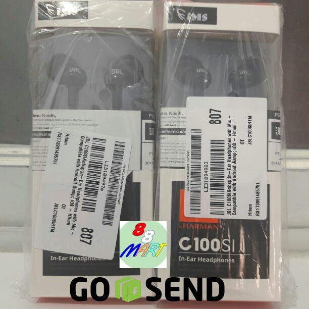 Jual JBL SOUND SIGNATURE AUDIO C100SI IN-EAR HEADPHONES IMS WARRANTY HARMAN - 88 Mart