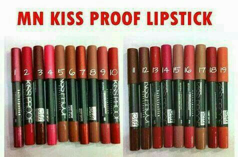 Kissproof Lipmatte  Lipstik Kisproof  Kiss Proof