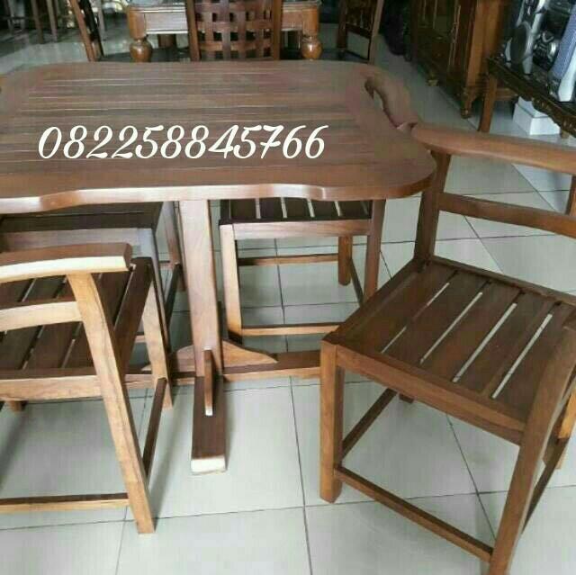 Jual Meja Makan Simple Jati Jepara Untuk Resto Rumah Free Meja Makan Simple Jati Jepara Untuk Resto Rumah Free Ongkir