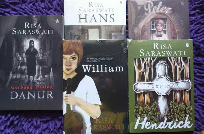 Jual BUKU NOVEL BARU DANUR HANS PETER WILLIAM HENDRICK By RISA SARASWATI BUKU .