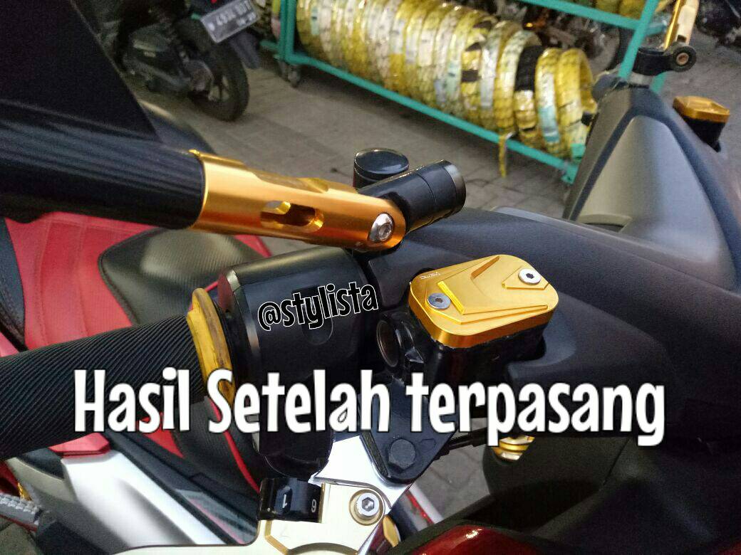Jual Tutup Cover Minyak Rem Nmax FULL CNC Aksesoris Motor