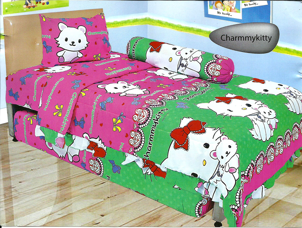 Jual Sprei Lady Rose Single CHARMMY KITTY 120 x 200cm - Kota Tasikmalaya - Dunia Sprei Grosir | Tokopedia
