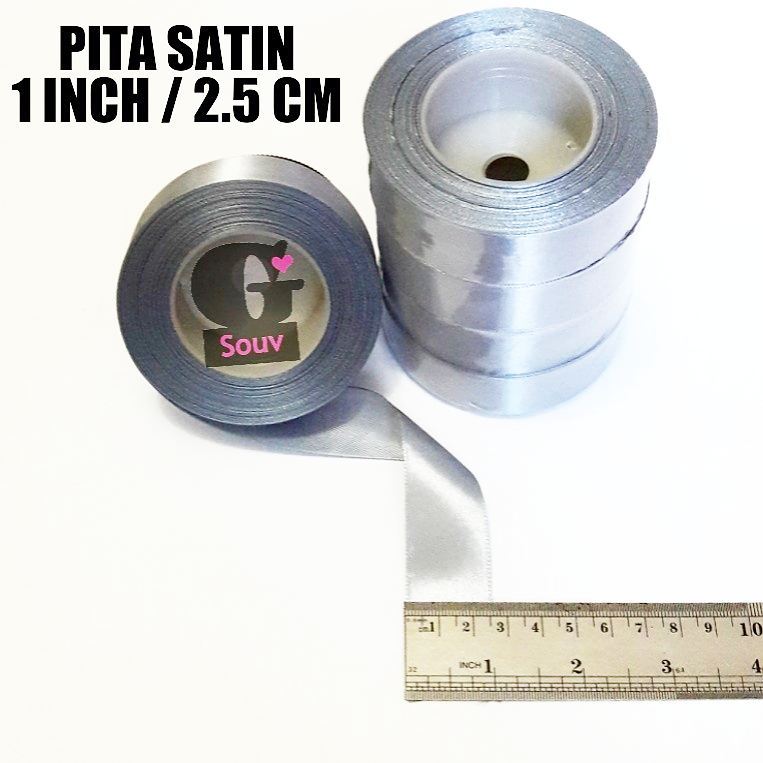 jual grosir aneka warna pita satin 1 inch ribbon roll 2 jual grosir aneka warna pita satin 1 inch ribbon roll 2