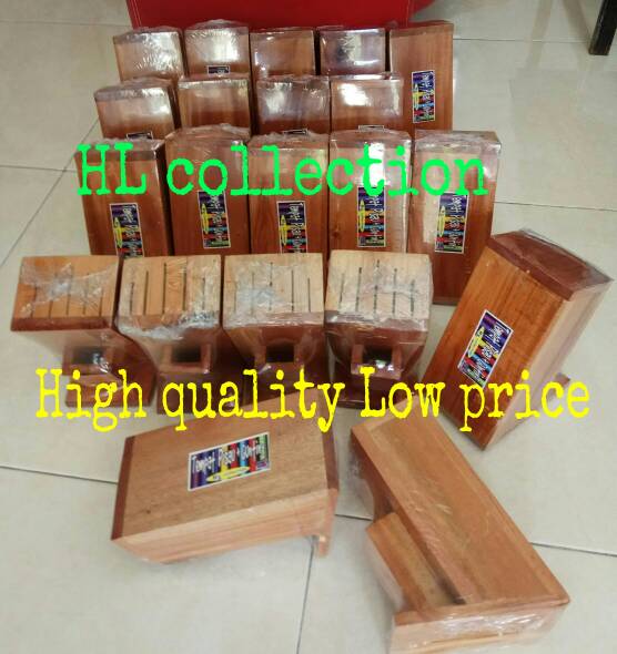 jual tempat pisau kayu knife holder hl collection jual tempat pisau kayu knife holder hl collection