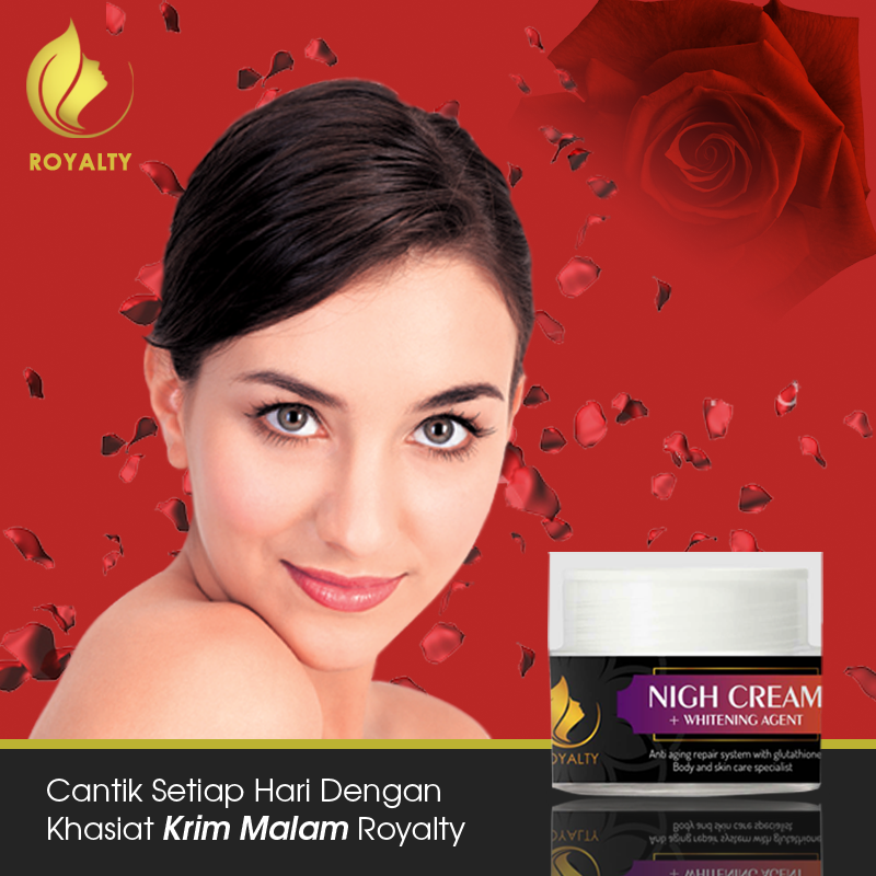 cream malam perawatan wajah