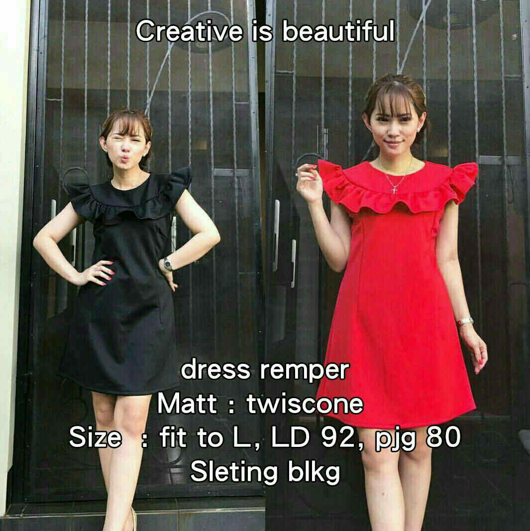 baju Dress wanita| dres Cewe Remperr