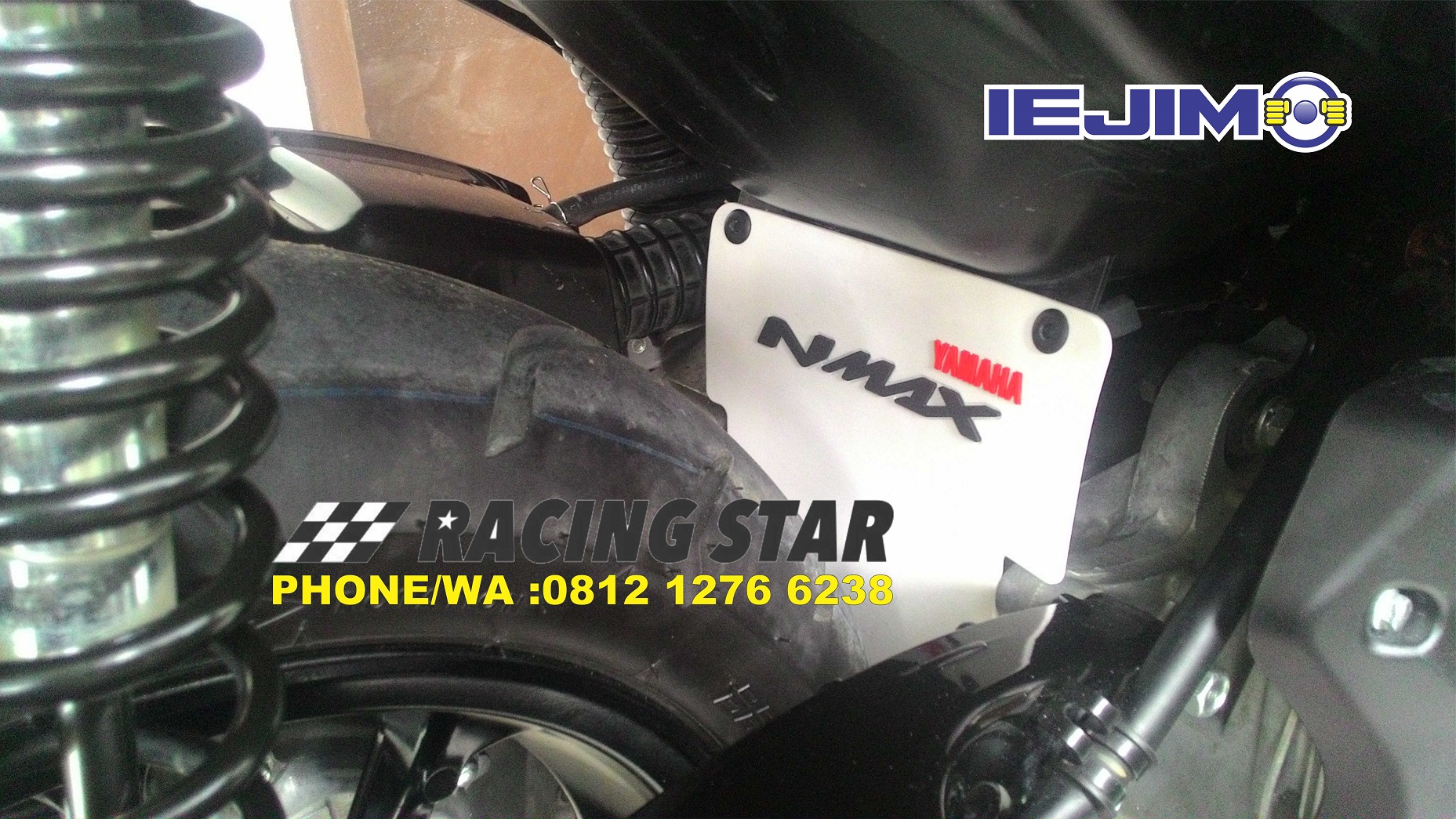 Jual MUD FLAP NMAX PANJANG AKSESORIS NMAX KARET DINAMO NMAX