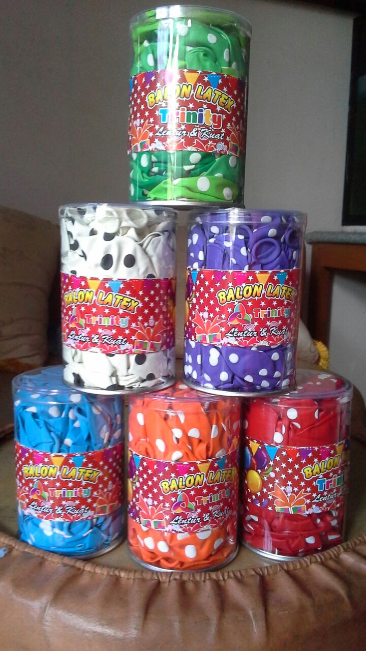 Jual Balon Polkadot 12inch 50 Perlengkapan Pesta Dekorasi balon polkadot 12inch 50 perlengkapan pesta dekorasi ultah anak murah