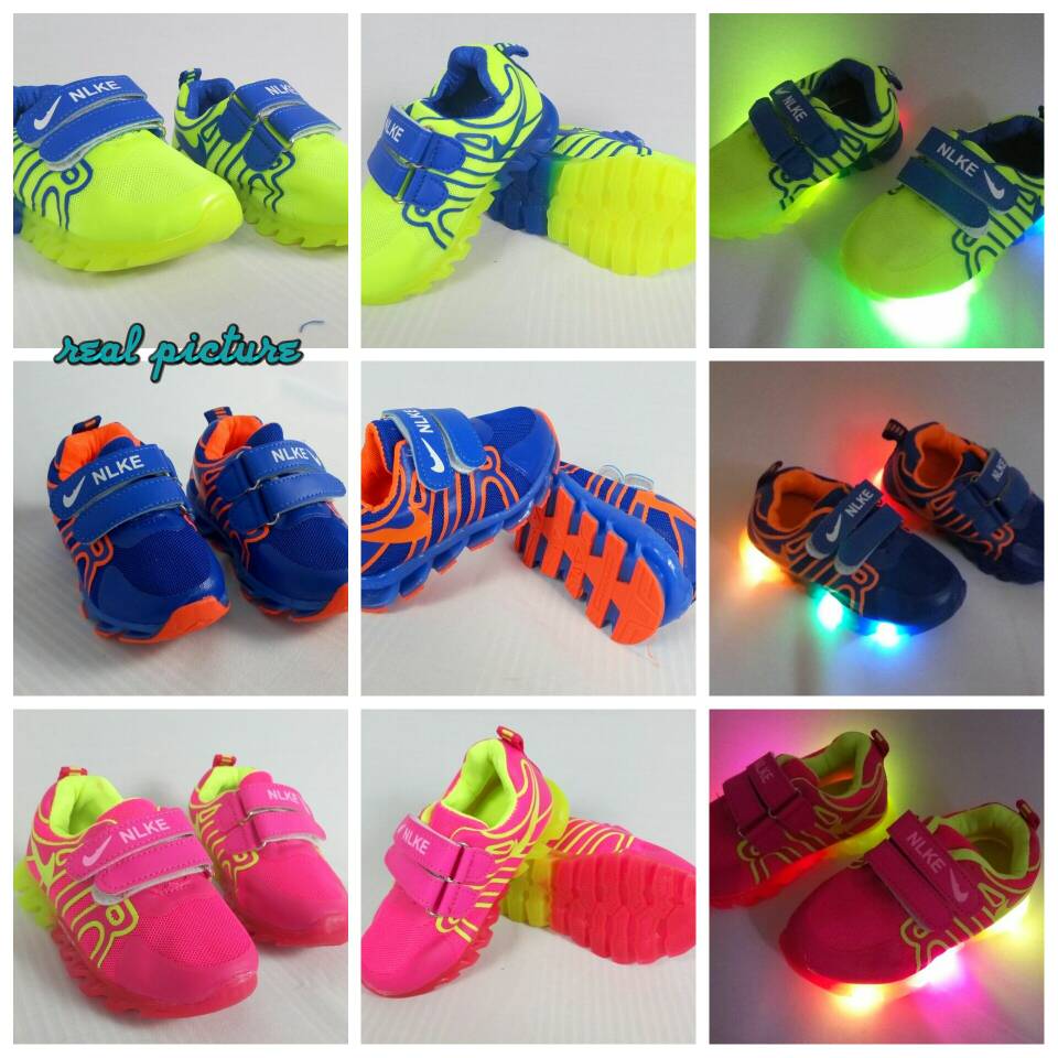 jual shoes kets sepatu anak import nlke led nyala jual shoes kets sepatu anak import nlke led nyala