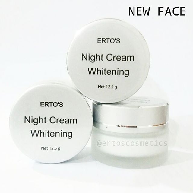 Ertos Night Cream Whitening Original