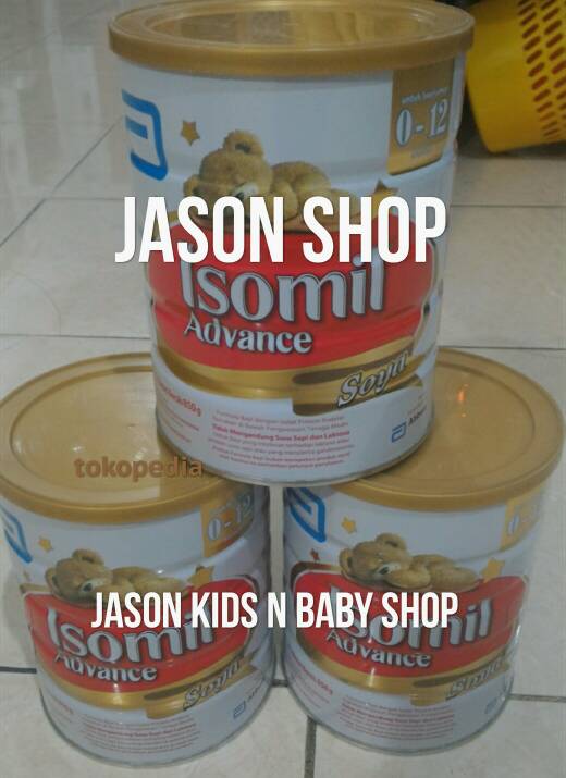 Jual Susu Isomil Advance 0-12 bln/Susu bayi Isomil Soya 0-12 bln 850 gram - DKI Jakarta - Jason Kids n' Baby Shop | Tokopedia