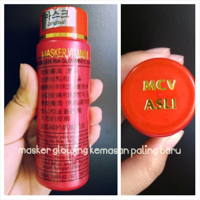 Baiknya Masker Glowing Krim Pelembab Pemutih Kulit Wajah Muka