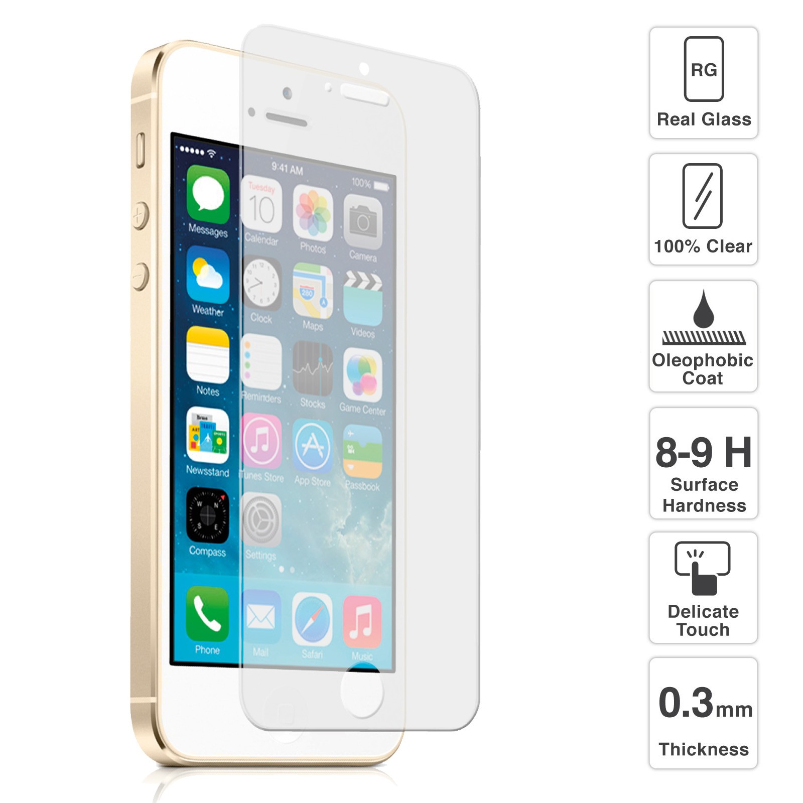 ... for Samsung S5 I9600 Anti Source · Jual Anti Gores Screen Guard Protector Tempered Glass Iphone 5 5S 5SE My bintang Tokopedia