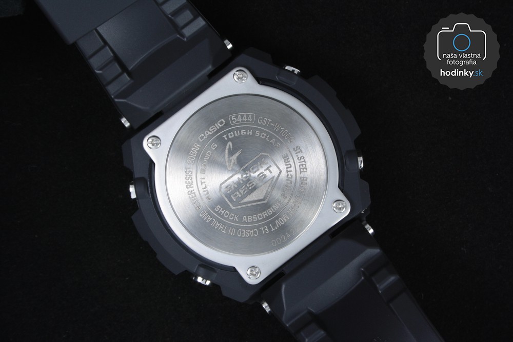 jual jam tangan pria sporty casio g shock original g steel gst w100g 1 casio original jual jam tangan pria sporty casio g shock original g steel gst w100g 1 casio original