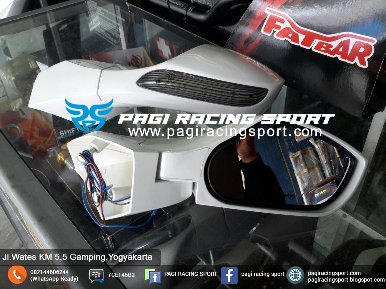 Jual Spion NMax Scarlet Pagi Racing Sport Tokopedia
