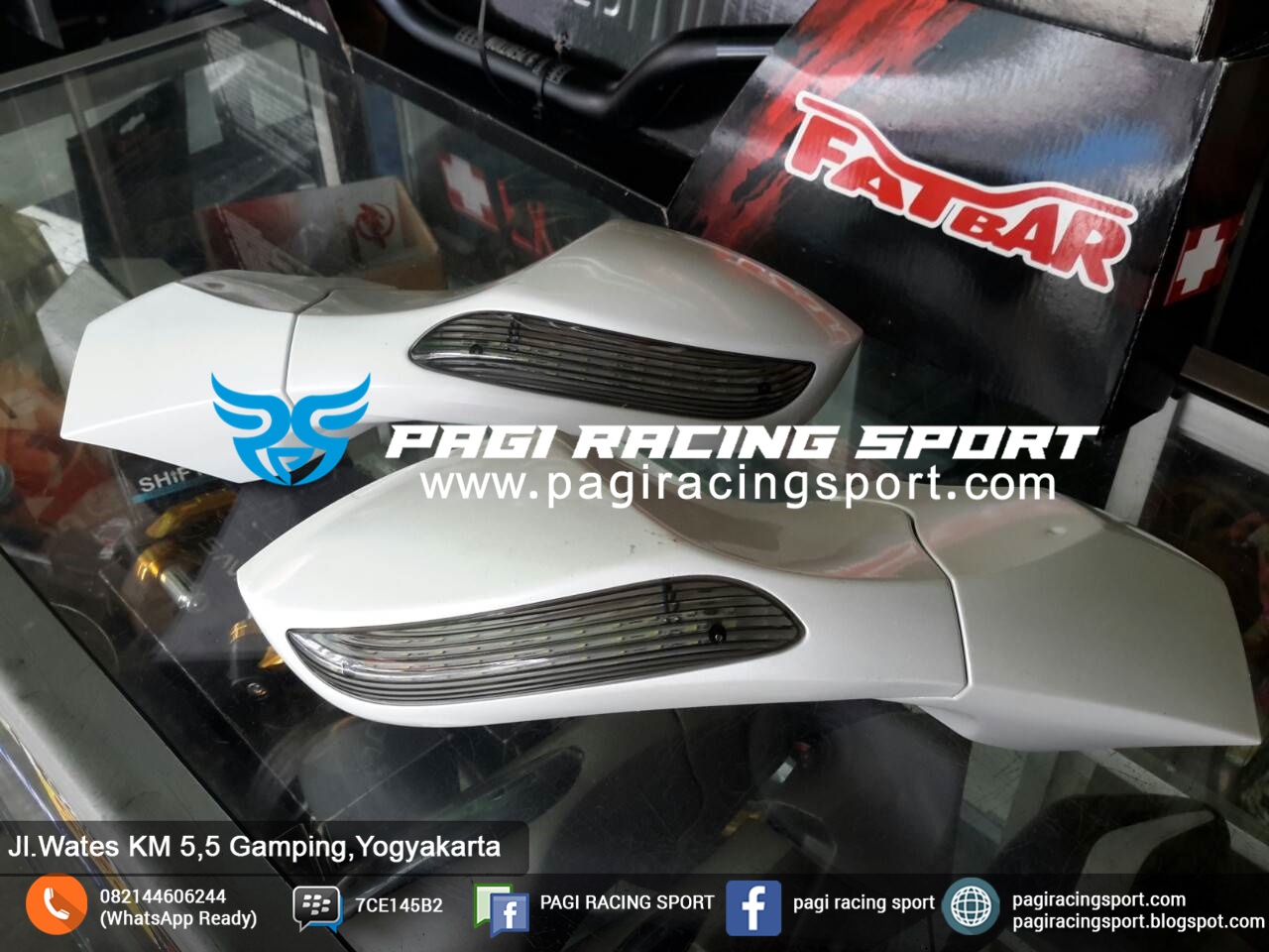 Jual Spion NMax Scarlet Pagi Racing Sport Tokopedia