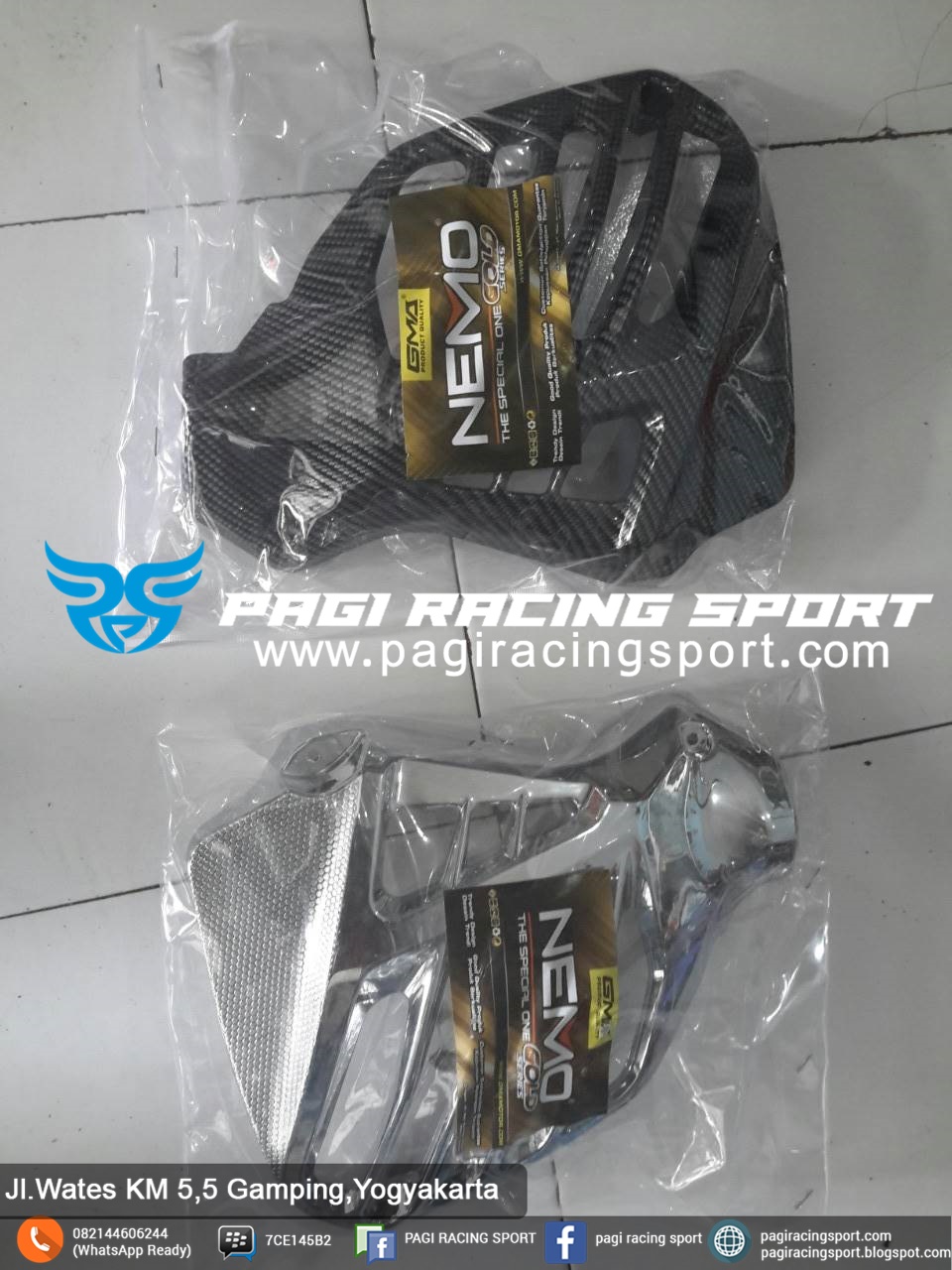 Jual Tutup Radiator NMax Pagi Racing Sport Tokopedia