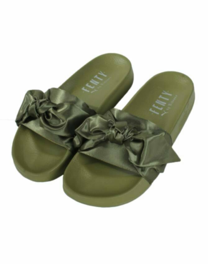 jual fenty bow slides by rihanna original jual fenty bow slides by rihanna original