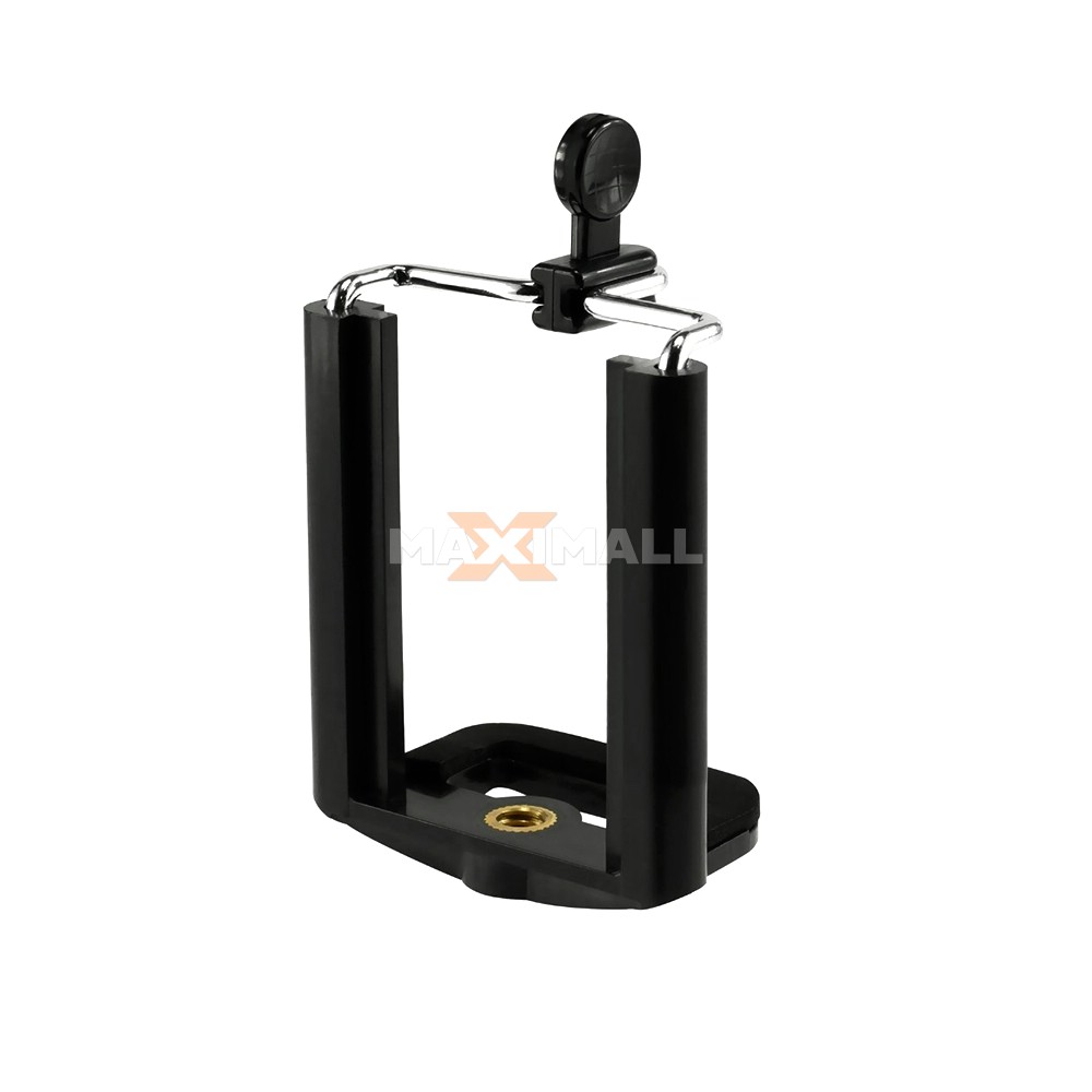 Holder/ Smartphone Clamp (S) for 1/4 Inch Screw Monopod/ Tripod