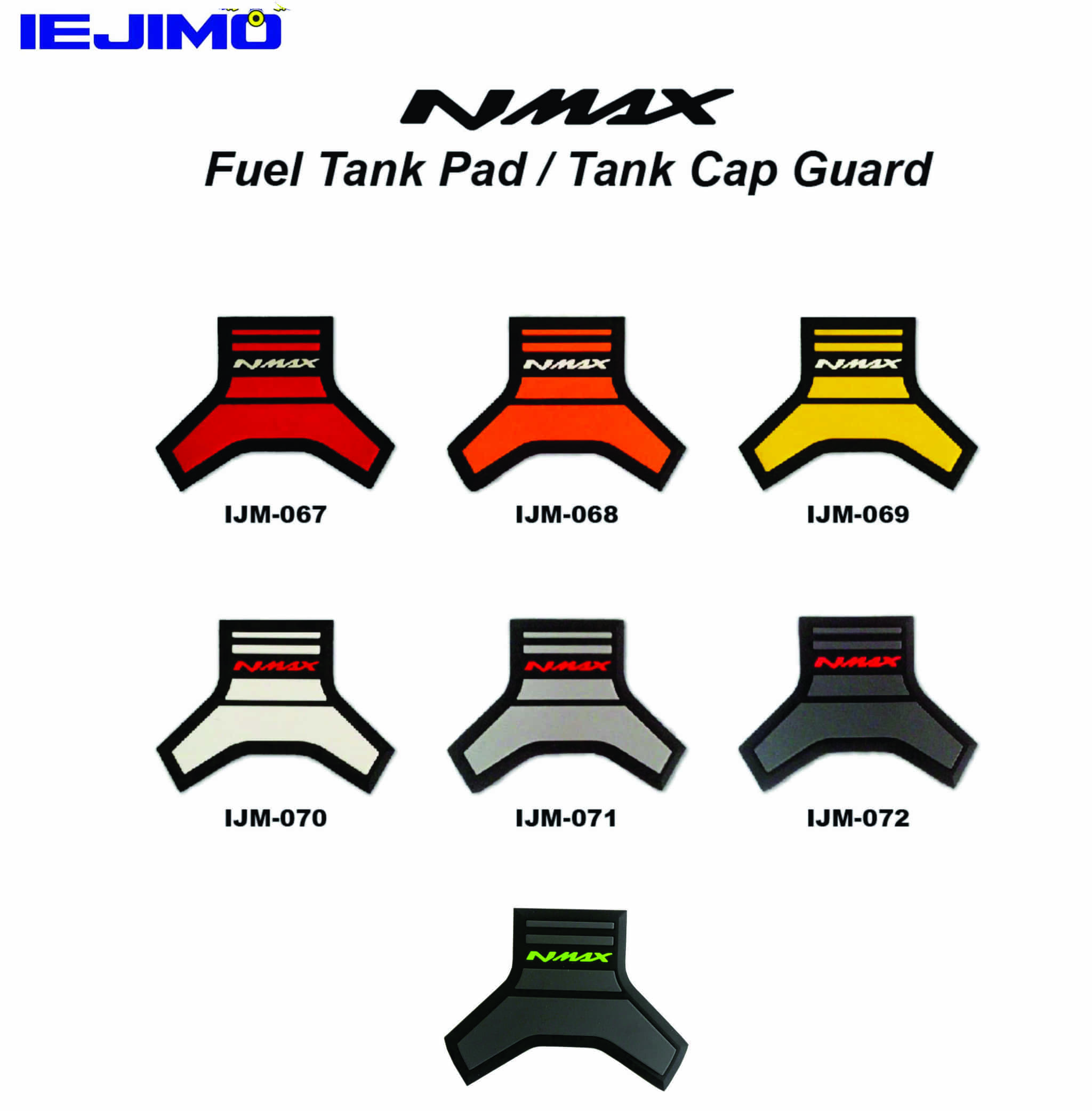 Jual FUEL TANK PAD AKSESORIS NMAX PELINDUNG TUTUP BENSIN NMAX