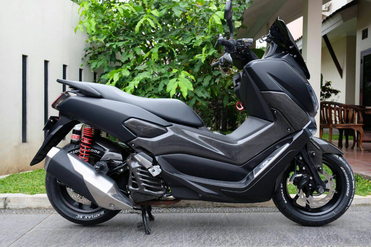 Jual Paketan 5 Item Carbon Kevlar Yamaha Nmax Sjm Body Cover