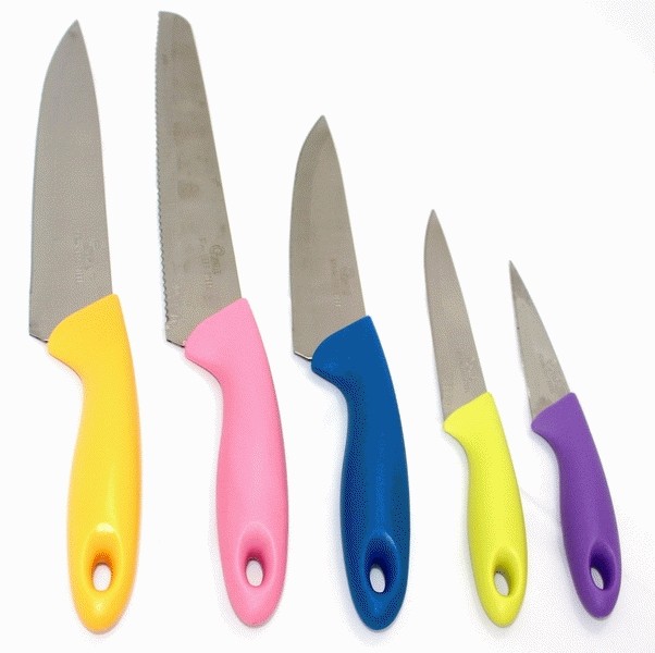 Jual Oxone Rainbow Knife Set Pisau Dapur Warna Warni Stainless Steel Oxone Rainbow Knife Set Pisau Dapur Warna Warni Stainless Steel Ox 606 Blanja