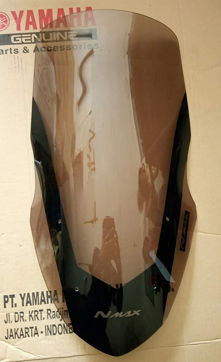 Jual WINDSHIELD YAMAHA NMAX NEW Tinggi 65cm AMPU MOTOR