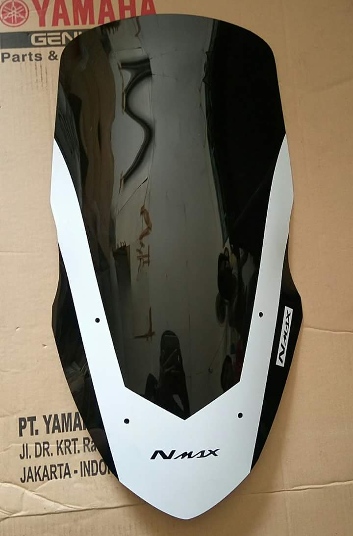 Jual WINDSHIELD YAMAHA NMAX NEW Tinggi 65cm AMPU MOTOR