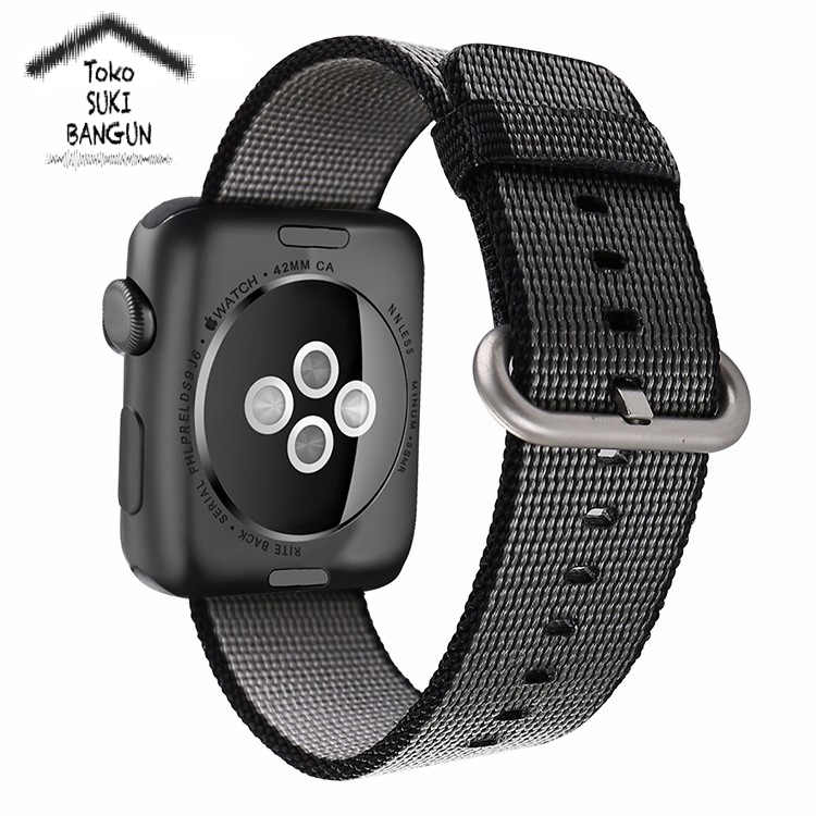 jual 42mm apple iwatch tali jam woven canvas band toko suki bangun jual 42mm apple iwatch tali jam woven canvas band toko suki bangun
