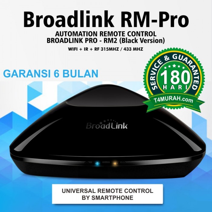BAGUS BROADLINK RM2 PRO, CONTROL SEMUA ELEKTRONIK DI RUMAH DENGAN HP