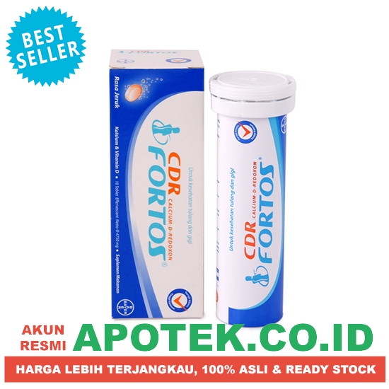 Cdr Fortos 10 Tablet Effervescent - Vitamin Osteoporosis / Tulang Keropos - Blanja .