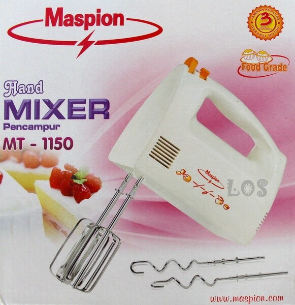 alat elektronik rumah tangga  dapur mixer hand maspion