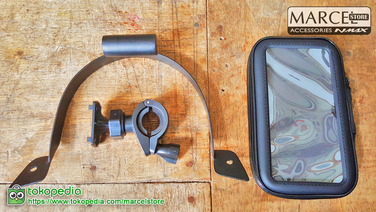 Jual Paket Breket Holder Hp GPS Yamaha NMAX MARCEL Store