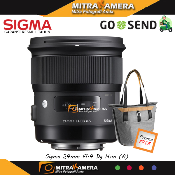 jual sigma 24mm f 1 4 dg hsm a mitrakamera jual sigma 24mm f 1 4 dg hsm a mitrakamera