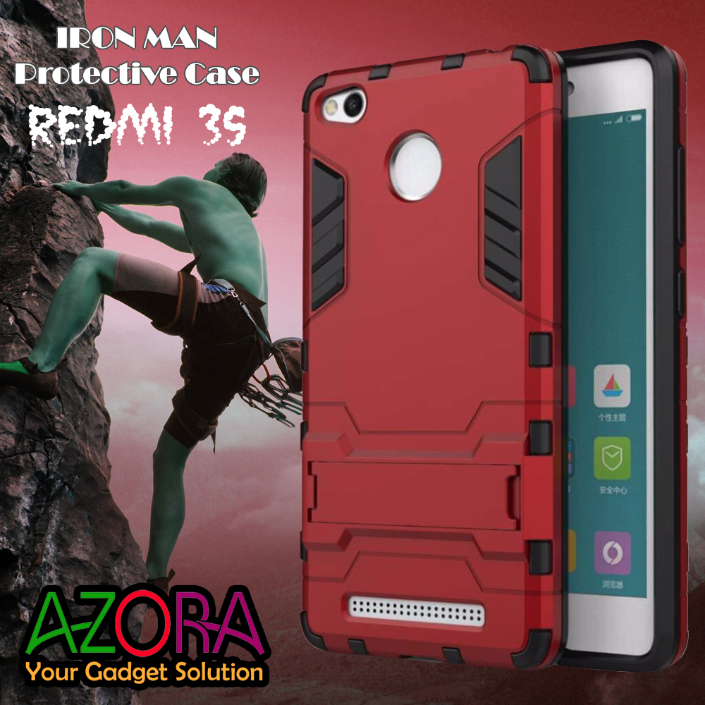 Jual Case Iron Man Xiaomi Redmi 3S Robot Transformer Ironman Limited - azora id | Tokopedia