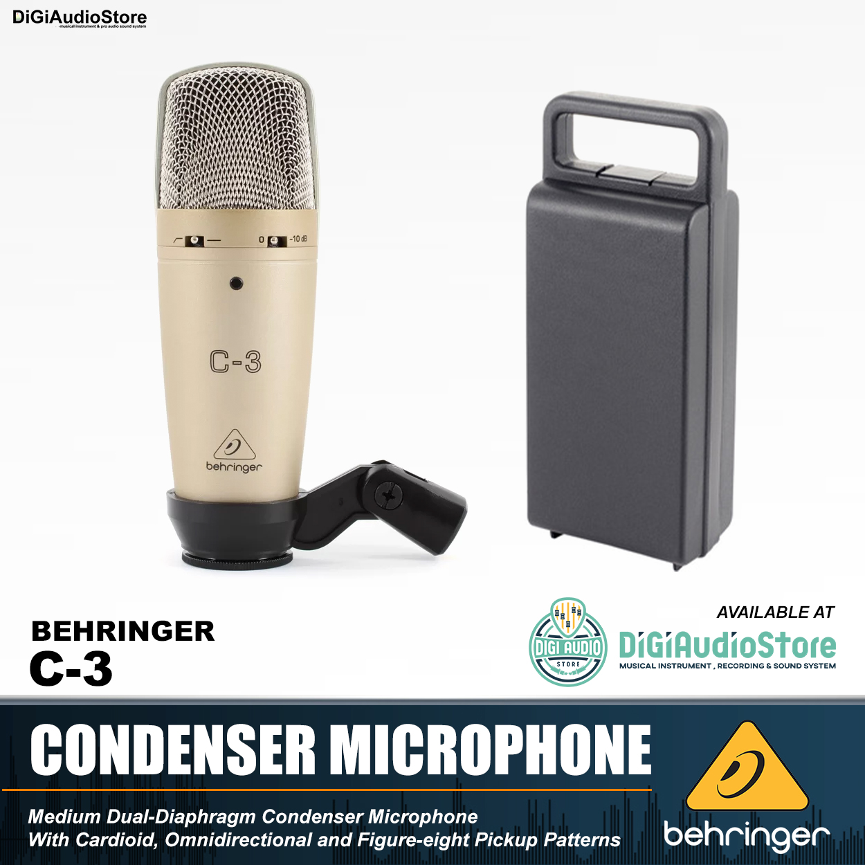 jual behringer c3 studio condenser microphone recording jual behringer c3 studio condenser microphone recording