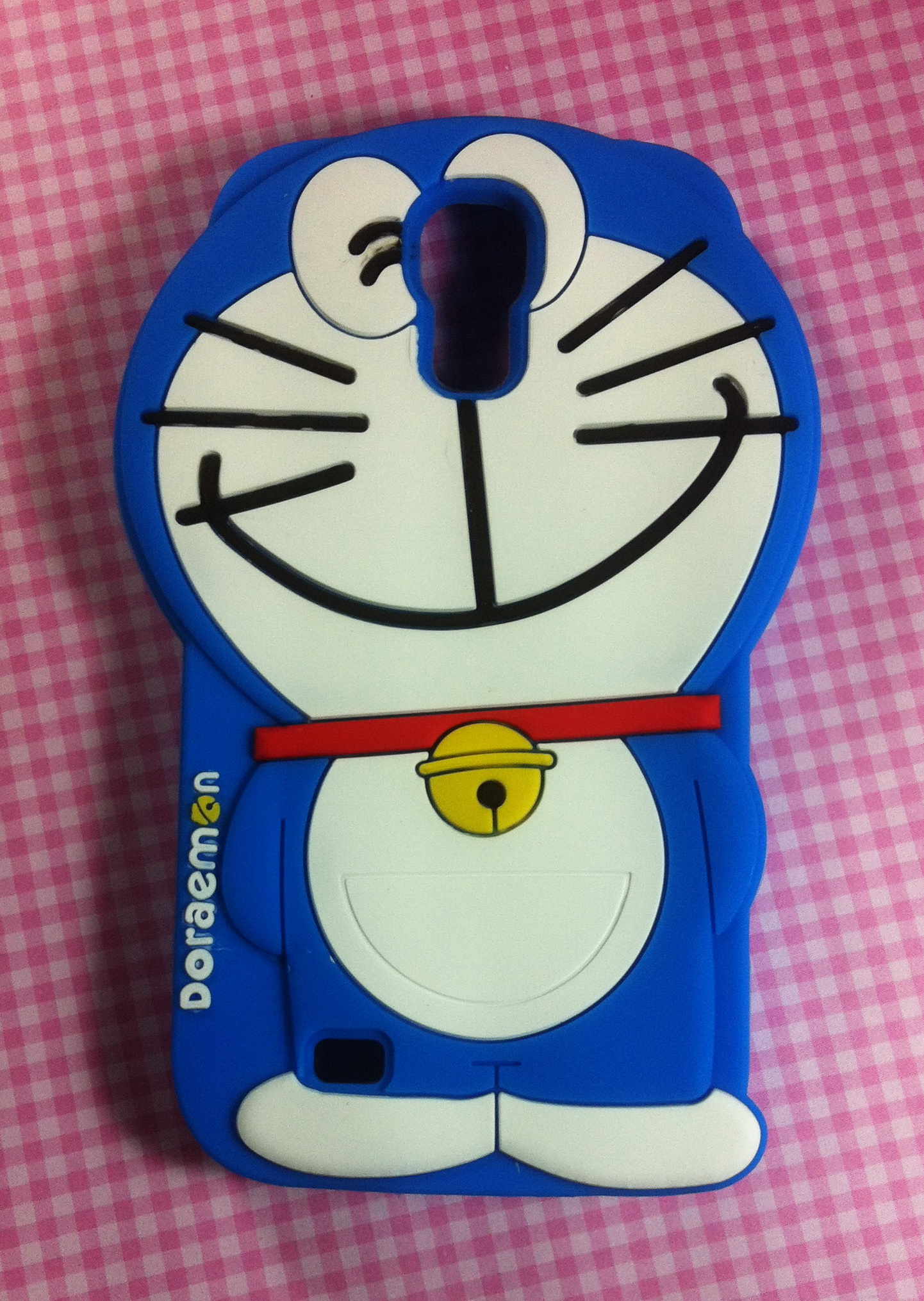 Samsung Galaxy S4 Cartoon Doraemon 3D Soft Silicone Back Cover Case #1