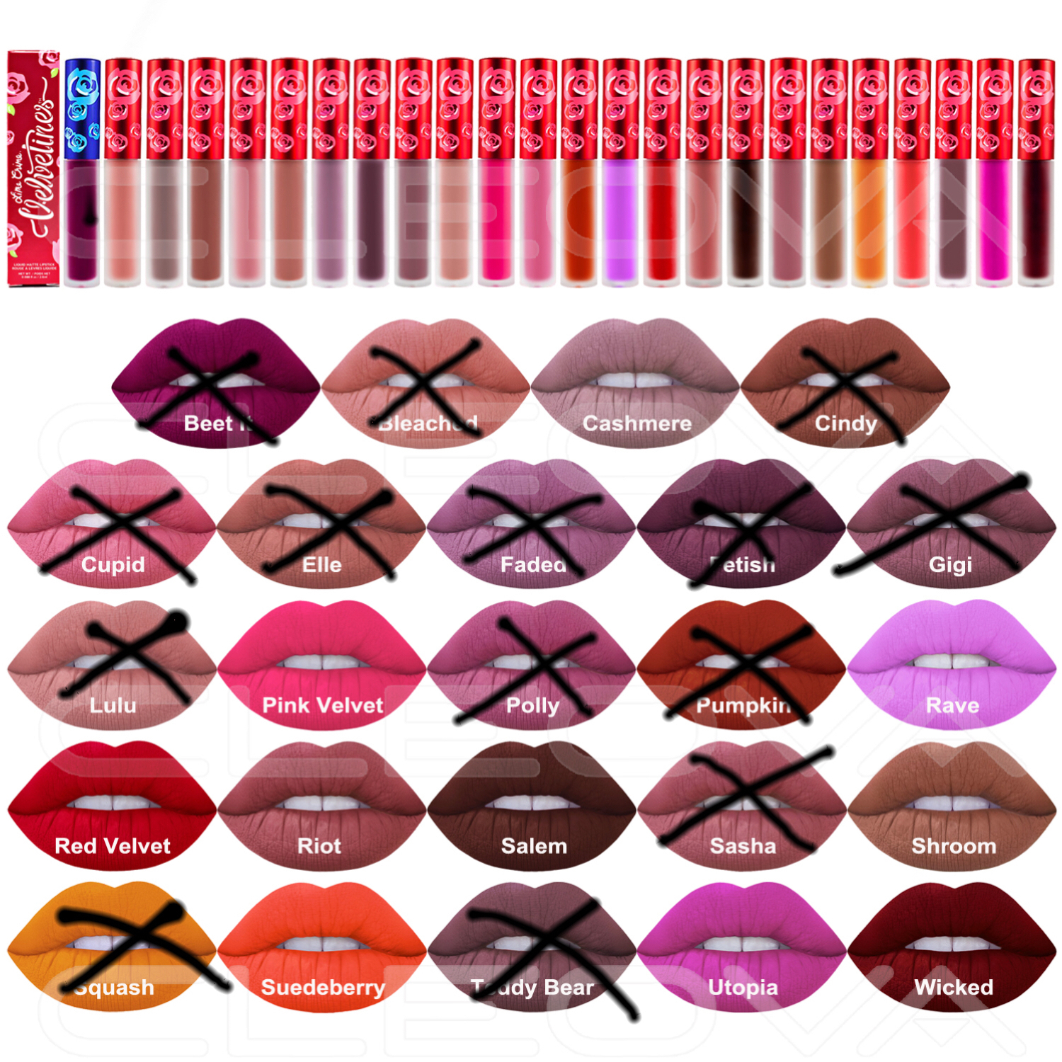 Lime Crime Velvetines